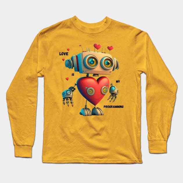 AI and Love Long Sleeve T-Shirt by Kings Court